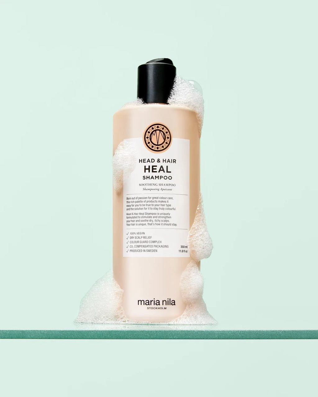 MARIA NILA Head & Hair Heal Shampoo - Gydomasis galvos odos ir plaukų šampūnas - Oranžinis StiliusŠampūnasMaria NilaOranžinis Stilius