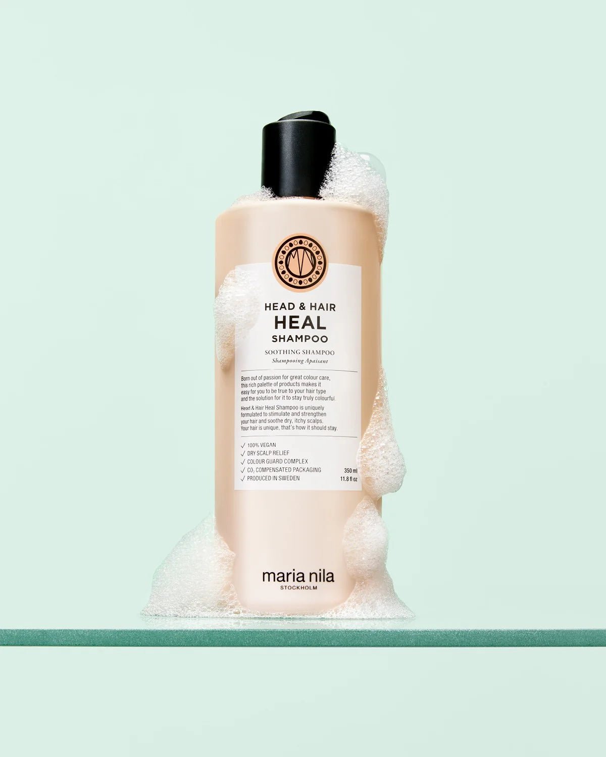MARIA NILA Head & Hair Heal Shampoo - Gydomasis galvos odos ir plaukų šampūnas - Oranžinis StiliusŠampūnasMaria NilaOranžinis Stilius