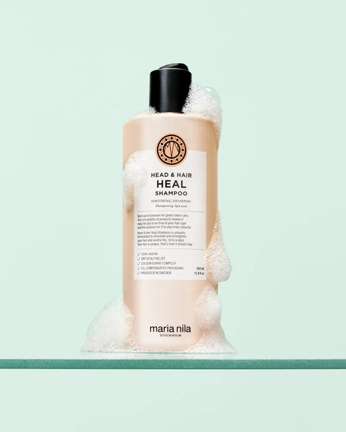 MARIA NILA Head & Hair Heal Shampoo - Gydomasis galvos odos ir plaukų šampūnas - Oranžinis StiliusŠampūnasMaria NilaOranžinis Stilius