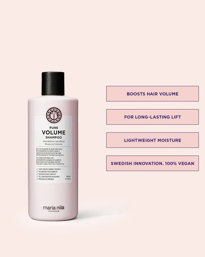 MARIA NILA Pure Volume Shampoo - Apimties suteikiantis šampūnas - Oranžinis StiliusŠampūnasMaria NilaOranžinis Stilius