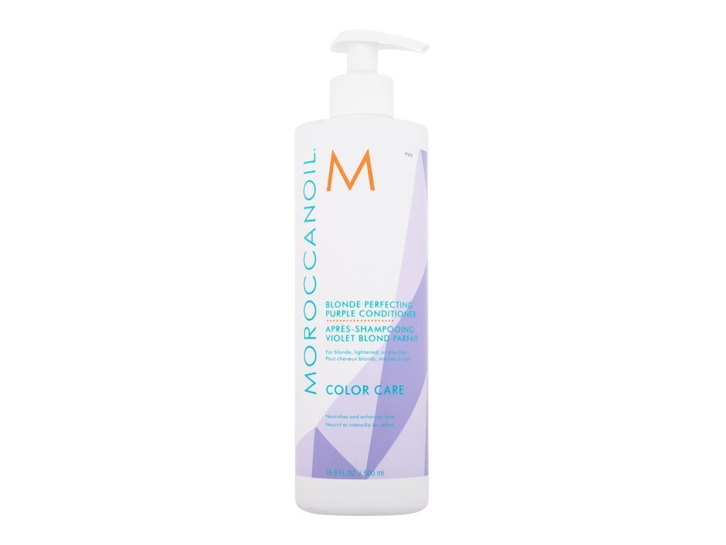 MOROCCANOIL Blonde Perfecting Purple Conditioner - Šviesiaplaukėms skirtas kondicionierius - Oranžinis StiliusKondicionieriusMorrocanOilOranžinis Stilius
