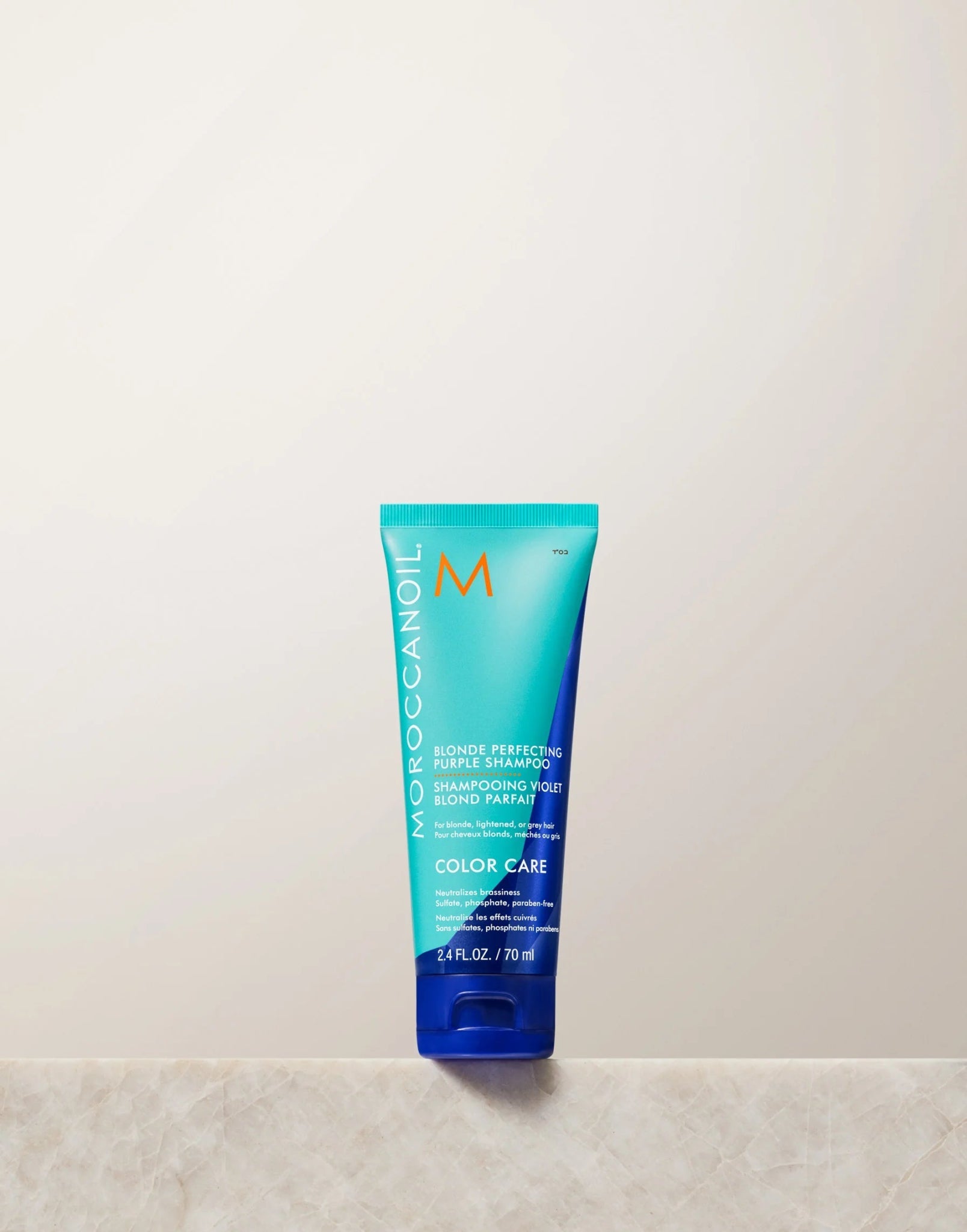 MOROCCANOIL Blonde Perfecting Purple Shampoo - Šviesiaplaukėms skirtas šampūnas - Oranžinis StiliusŠampūnasMorrocanOilOranžinis Stilius