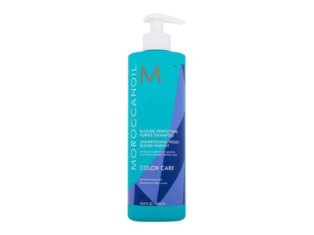 MOROCCANOIL Blonde Perfecting Purple Shampoo - Šviesiaplaukėms skirtas šampūnas - Oranžinis StiliusŠampūnasMorrocanOilOranžinis Stilius