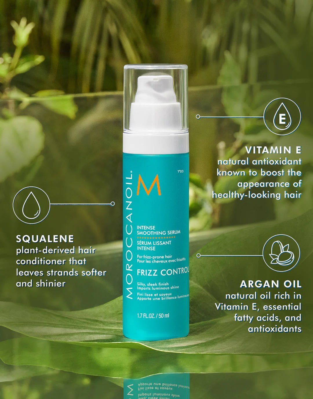 MOROCCANOIL Intense Smoothing Serum - Stipraus poveikio glotninamasis serumas - Oranžinis StiliusPlaukų serumasMorrocanOilOranžinis Stilius