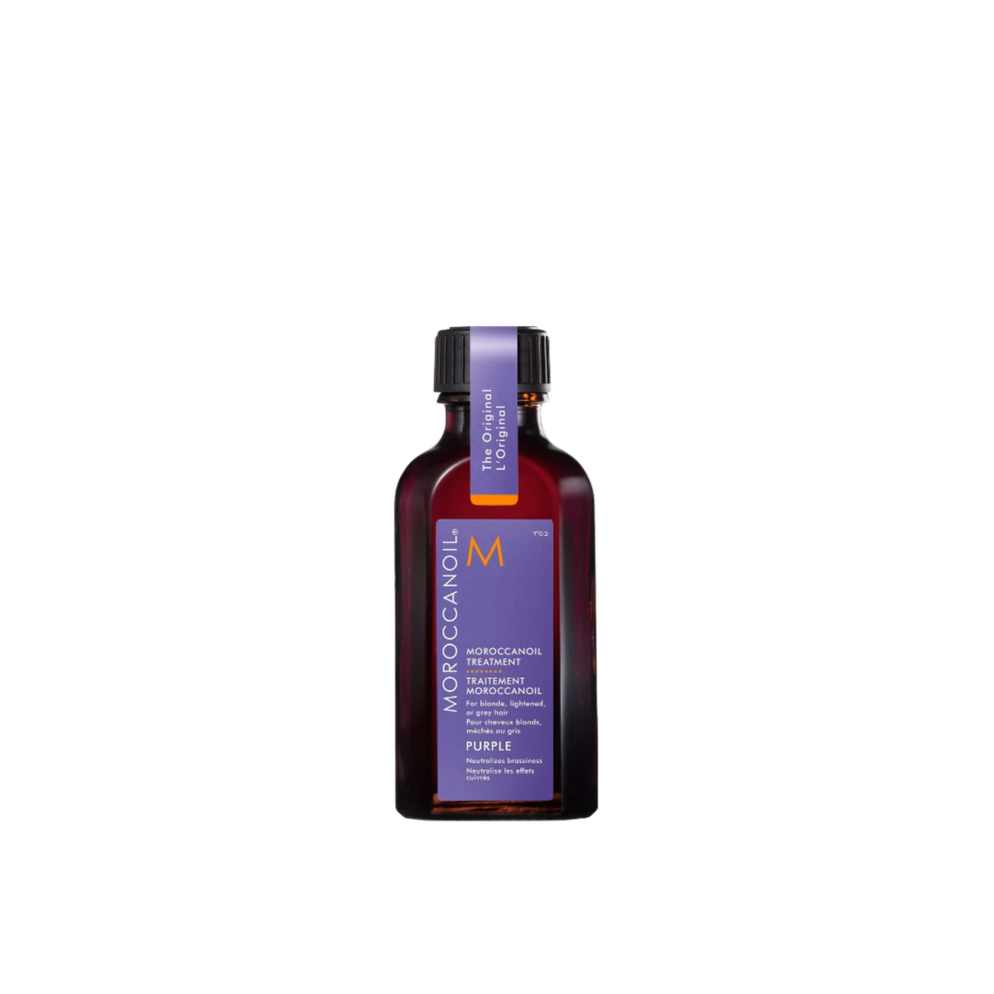 MOROCCANOIL Treatment Purple - Argano aliejukas šviesiems, šviesintiems ir žiliems plaukams - Oranžinis StiliusPlaukų aliejukaiMorrocanOilOranžinis Stilius
