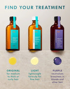 MOROCCANOIL Treatment Purple - Argano aliejukas šviesiems, šviesintiems ir žiliems plaukams - Oranžinis StiliusPlaukų aliejukaiMorrocanOilOranžinis Stilius